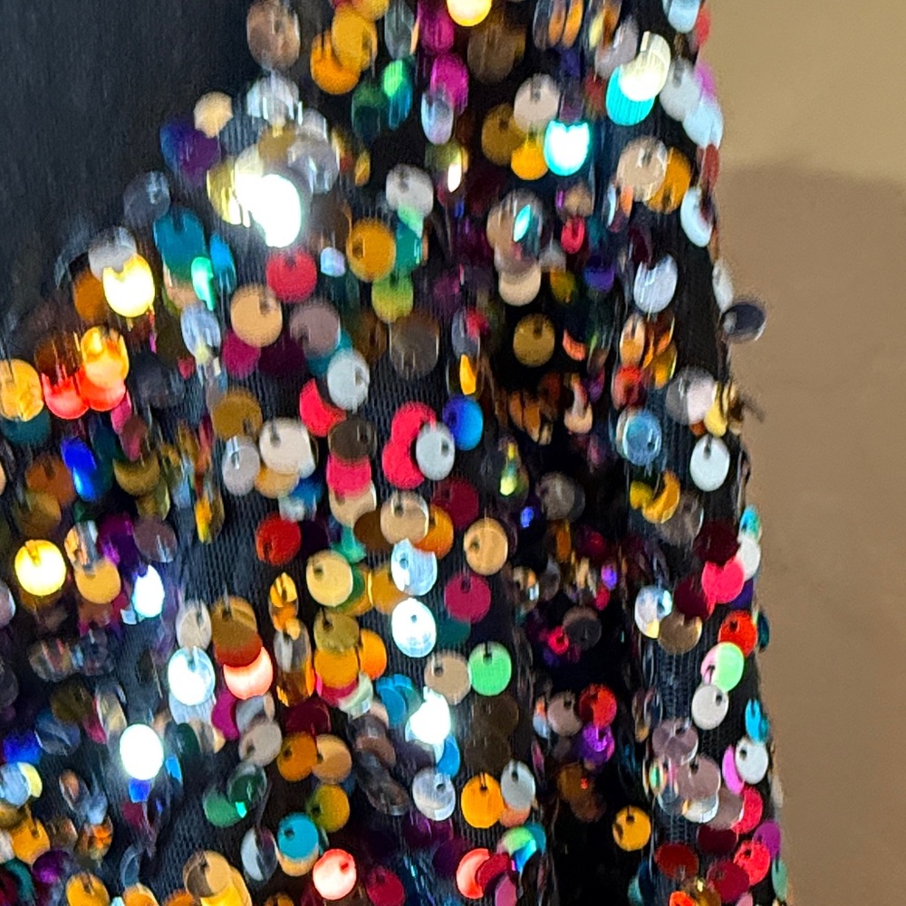 Multicolor Sequin Women's Top - Picture 6 of 10